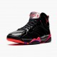 Nike Air Jordan 7 Retro Black Patent Dam/Herr 313358-006 Skor