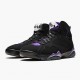 Nike Air Jordan 7 Retro Ray Allen Black Fierce Purpler Dark Stee Herr 304775-053 Skor