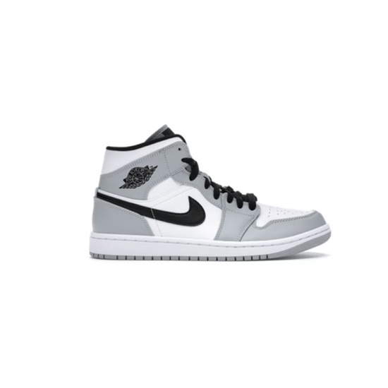 Jordan Skor Jordans 1 Mid Light Smoke Gray grå 554724 092