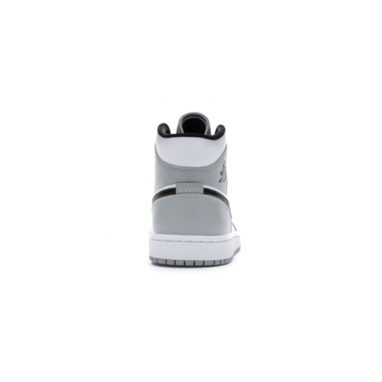 Jordan Skor Jordans 1 Mid Light Smoke Gray grå 554724 092