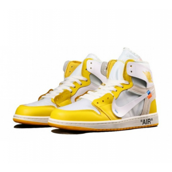 Jordan Skor Jordans 1 High Canary Yel CANARY YEL gul AQ0818 149