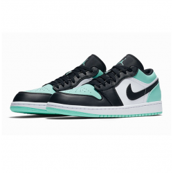 Jordan Skor Jordans 1 Low Emerald Rise Green grön 553558-117