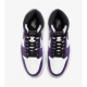 Jordan Skor Jordans 1 High Court Purple Purple Purple 555088 500