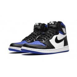 Jordan Skor Jordans 1 High OG “Royal Toe BLACK Svart 555088 041