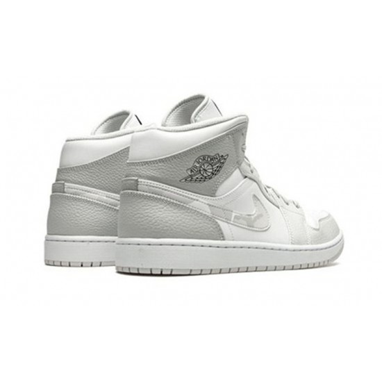 Jordan Skor Jordans 1 Mid WHITE vit DC9035 100