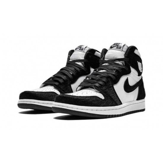 Jordan Skor Jordans 1 High Twist Panda BLACK Svart CD0461 007