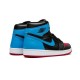 Jordan Skor Jordans 1 High UNC to Chicago BLACK Svart CD0461 046