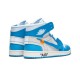 Jordan Skor Jordans 1 High UNC WHITE vit AQ0818 148