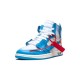 Jordan Skor Jordans 1 High UNC WHITE vit AQ0818 148