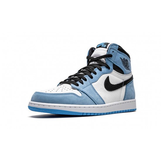 Jordan Skor Jordans 1 High University Blue Blue blå 555088-134