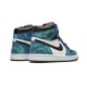 Jordan Skor Jordans 1 High Tie-Dye WHITE vit CD0461 100