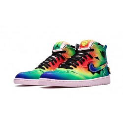 Jordan Skor Jordans 1 High OG “J Balvin” MULTI COLOR DC3481 900