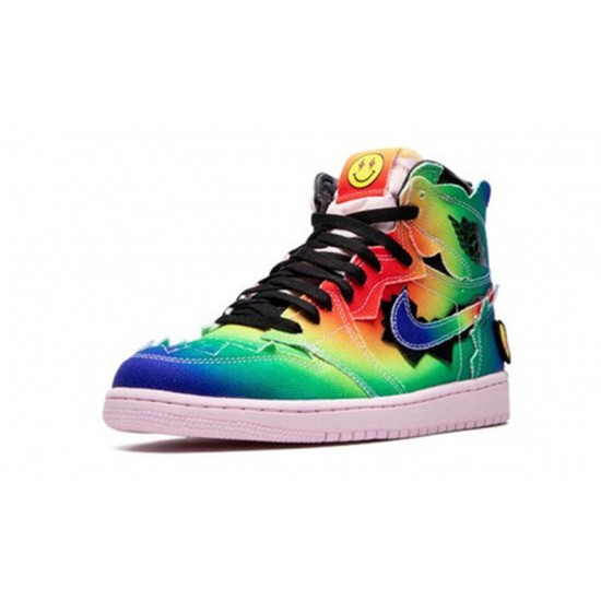 Jordan Skor Jordans 1 High OG “J Balvin” MULTI COLOR DC3481 900