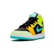 Jordan Skor Jordans 1 Mid GS Aurora Green Optic-Yel Green grön BQ6931 037