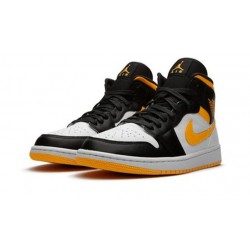 Jordan Skor Jordans 1 Mid SE “Laser Orange vit CV5276 107