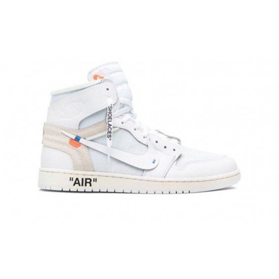 Jordan Skor Jordans 1 High OG WHITE vit AQ0818 100