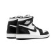 Jordan Skor Jordans 1 High Black White BLACK Svart 555088 010