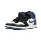 Jordan Skor Jordans 1 High Blue Moon SUMMIT WHITE vit 575441 115