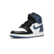 Jordan Skor Jordans 1 High Blue Moon SUMMIT WHITE vit 575441 115