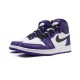 Jordan Skor Jordans 1 High OG GS “Court Purple Purple 575441 500