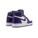 Jordan Skor Jordans 1 High OG GS “Court Purple Purple 575441 500