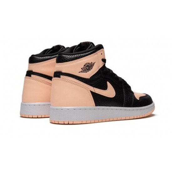 Jordan Skor Jordans 1 High Crimson Tint BLACK Svart 575441 081