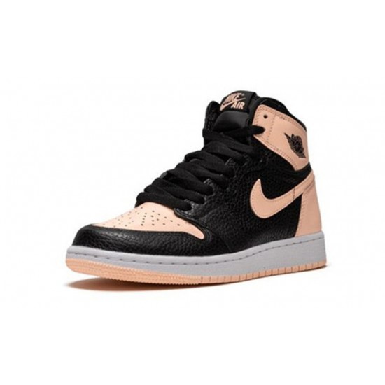 Jordan Skor Jordans 1 High Crimson Tint BLACK Svart 575441 081