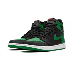 Jordan Skor Jordans 1 High Pine Green BLACK Svart 555088 030