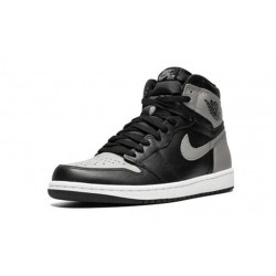 Jordan Skor Jordans 1 High Shadow BLACK Svart 555088 013