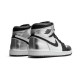 Jordan Skor Jordans 1 High Silver Toe BLACK Svart CD0461 001