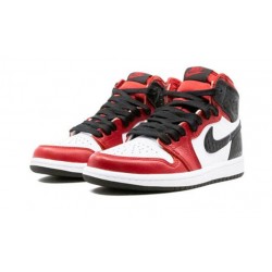 Jordan Skor Jordans 1 High Snake Chicago Satin GYM RED röd CU0449 601