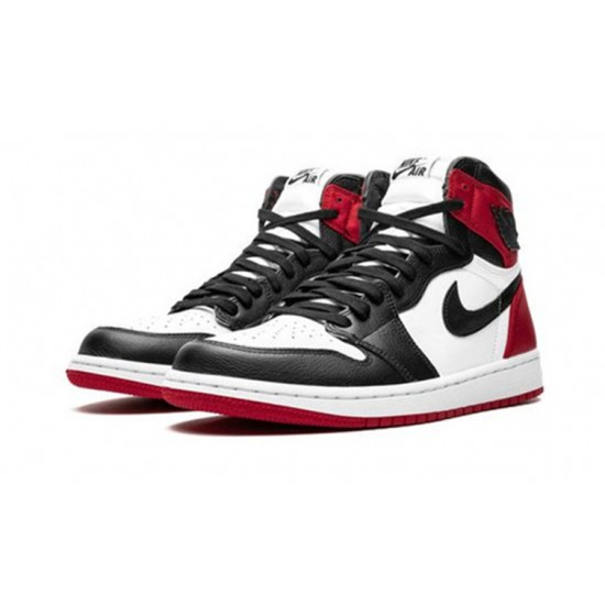 Jordan Skor Jordans 1 High OG “Satin Black Toe” BLACK Svart CD0461 016