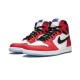 Jordan Skor Jordans 1 High Spiderman GYM RED röd 555088 602