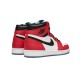 Jordan Skor Jordans 1 High Spiderman GYM RED röd 555088 602