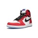 Jordan Skor Jordans 1 High Spiderman GYM RED röd 555088 602