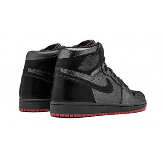 Jordan Skor Jordans 1 High Gina BLACK Svart CD7071 001