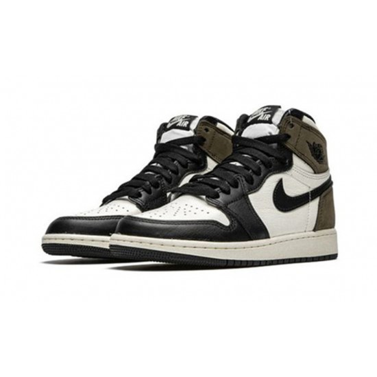 Jordan Skor Jordans 1 High Mocha SAIL Sail 575441 105