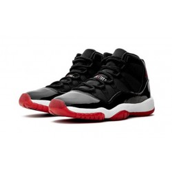 Jordan Skor Jordans 11 Bred BLACK Svart 378038 061