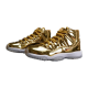 Jordan Skor Jordans 11 Metallic Gold White vit 528895 103