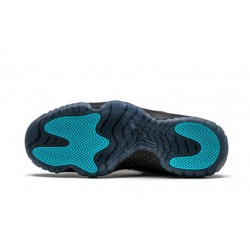 Jordan Skor Jordans 11 Gamma Blue BLACK Svart 378037 006