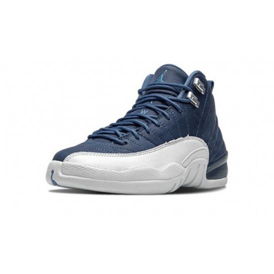 Jordan Skor Jordans 12 Stone Blue STONE BLUE blå 130690 404