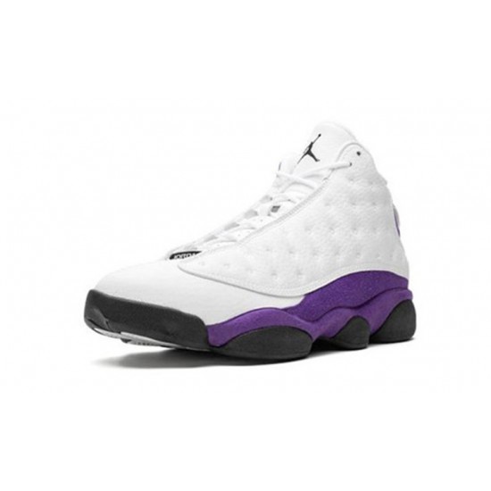 Jordan Skor Jordans 13 Lakers WHITE vit 414571 105