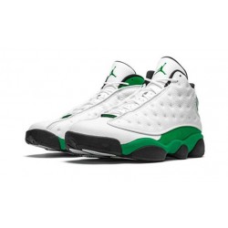 Jordan Skor Jordans 13 Lucky Green WHITE vit DB6537 113