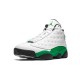 Jordan Skor Jordans 13 Lucky Green WHITE vit DB6537 113