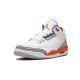 Jordan Skor Jordans 3 Knicks WHITE vit 136064 148