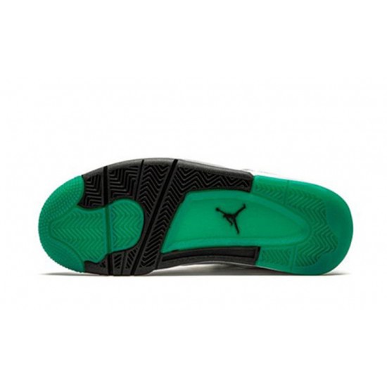 Jordan Skor Jordans 4 Rasta &Lucid Green WHITE vit AQ9129 100