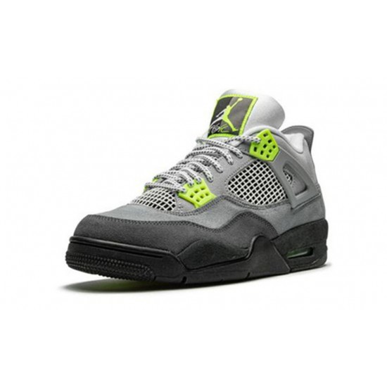 Jordan Skor Jordans 4 Neon COOL GREY grå CT5342 007