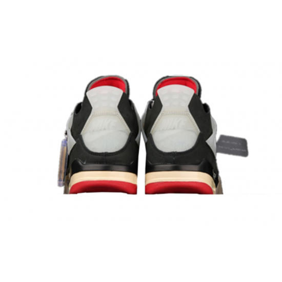 Jordan Skor Jordans 4 Bred Black Red Svart röd 308497-060