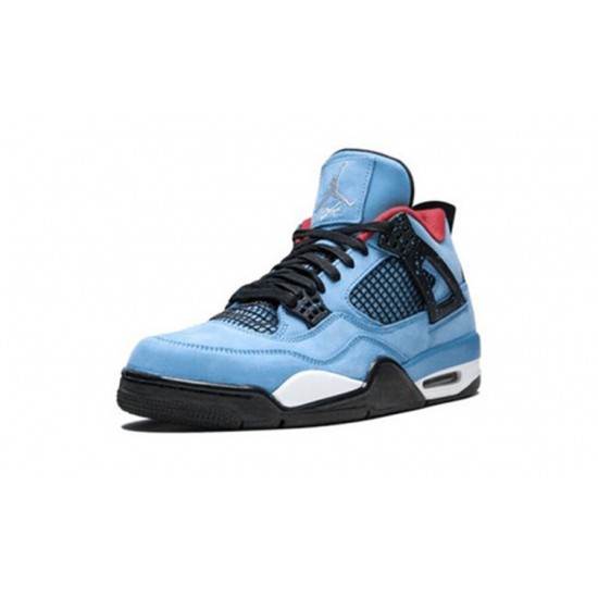 Jordan Skor Jordans 4 Cactus Jack University Blue blå 308497 406