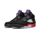 Jordan Skor Jordans 5 Grape Fire Red BLACK Svart CZ1786 001